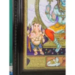 Tanjore Painting – Gajalakshmi – Flat (Gold Foil) – 8×6 inch – WL1823_4