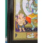 Tanjore Painting – Gajalakshmi – Flat (Gold Foil) – 8×6 inch – WL1823_5